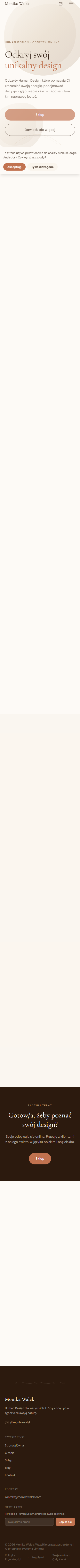 Monika Walek - mobile view